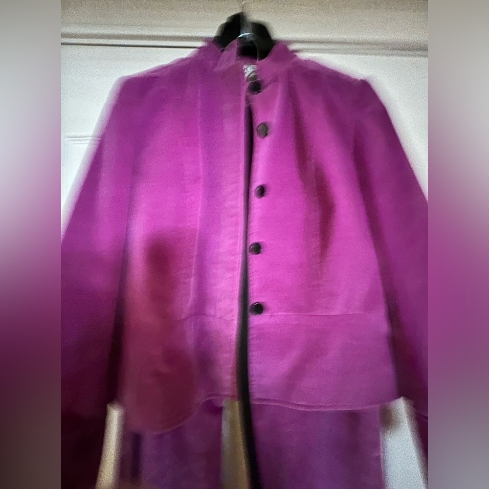 Carlisle purple pink pants suit size 6 - Picture 3 of 8